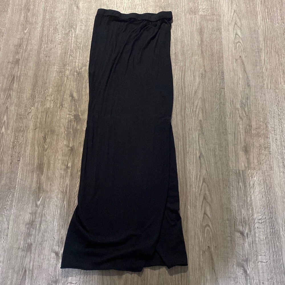 Black Maxi Skirt w/ Full Split